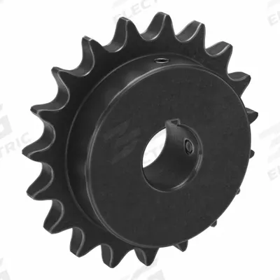 TSUBAKI Single Strand Sprocket: 60, For 3/4 in Chain Pitch, 1 3/16 in Bore Dia - Size 60 Fixed-Bore Roller Chain Sprockets