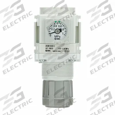 SMC Regulator: Die-Cast Zinc, 1/8 in NPT, 7.251887 psi to 123.2821 psi, 1 MPa Max Op Pressure - SMC FRL Air Regulators