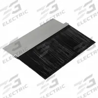 AMERICAN GARAGE DOOR SUPPLY Brush Seal: Straight, Nylon, 3 in Brush Lg, 7 5/6 ft Composite Widths (MPN BNSD23-94). Key specifications — Brush Material: Nylon; Includes: Galvanized Self-Drilling Mounting Screws; Width Type: Single; Brand: AMERICAN GARAGE DOOR SUPPLY.