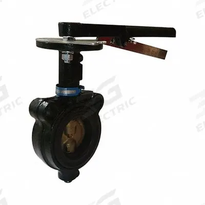 MILWAUKEE VALVE Butterfly Valve: 8 in Pipe Size, Concentric, 200 psi Max. Pressure (CWP) - Ductile Iron General-Service Butterfly Valves