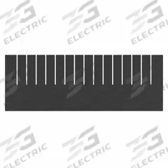 AKRO-MILS Divider: 20 1/4 in x 7 1/4 in, Black, For 14 7/8 in Bin Wd, Plastic, Long Side (MPN 42228). Key specifications — ESD Conductive: Not Electrostatic Discharge Conductive; Brand: AKRO-MILS; Material: Plastic; Compatible Manufacturer Model Number: 33228.