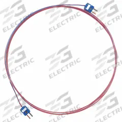 SANI-LOCK Extension Lead: Extension Lead, For Type K Thermocouple Type, 12 ft Extension Cable Lg (MPN ACC-EX-K-12-MM). Key specifications — attr1286510: Mini Connector; attr1286511: Male; attr1286512: Mini Connector; attr1286509: Male; attr1276105: SANI-LOCK.