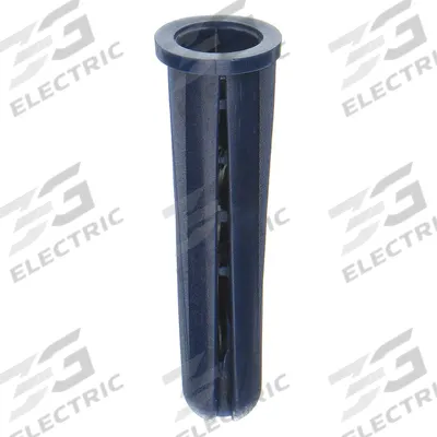 APPROVED VENDOR Screw Anchor: 9/64 in Dia, 3/4 in Overall Lg, Plastic, Plain, Plastic, Plain - Conical Plug Anchors