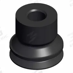 SMC Pad Unit: Bellows, w/o Adapter, 8 mm Pad Dia, Silicone, Black, 40, 8 mm Pad Ht, ZP3 (MPN ZP3-08BS). Key specifications — attr1019101: ZP3-08BS; attr1019103: SMC; attr1019107: 40.