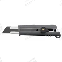 OLFA Snap-Off Utility Knife: 7 in Overall Lg, Rubberized, 7 Segments, 0 Blades Stored, Gray, Plastic (MPN NH-1). Key specifications — attr307932: Rubberized; attr307935: Gray; attr307939: Plastic; attr307957: Straight; attr324893: OLFA.