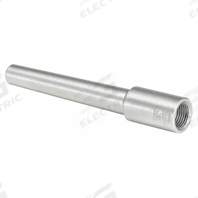 ASHCROFT Weld-In Thermowell: Stainless Steel, For 4 in Stem Lg - Socket-Weld and Limited-Space Weld-In Thermowells