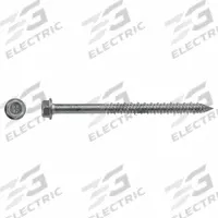 RED HEAD Concrete Anchor Screw: 3 1/4 in Overall Lg, 1/4 in Dia, Stainless Steel, Hex, 100 PK (MPN 3371907). Key specifications — Material Grade/Class: 410; Removable: Removable; System of Measurement: Inch; Tip Type: Self-Threading; Brand: RED HEAD; Screw Anchor Type: Concrete Screw Anchor.