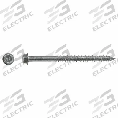 RED HEAD Concrete Anchor Screw: 3 1/4 in Overall Lg, 1/4 in Dia, Stainless Steel - Hex-Head Screw Anchors