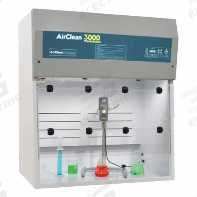 AIRCLEAN SYSTEMS Ductless Fume Hood: AirClean Systems, 36 in Overall Wd, 60 in Overall Ht - Light Duty Ductless Fume Hoods & Enclosures
