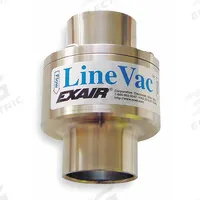 EXAIR Vacuum Conveyor: For 3/4 in Hose I.D., 1/2 in Vacuum ID, 1 7/8 in Vacuum OD, Aluminum (MPN 6080). Key specifications — Product Type: Vacuum Conveyor; Air Inlet Thread Size: 1/4 in; Brand: EXAIR.