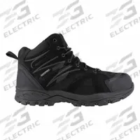KNAPP Hiker Shoe: Men's, Size 14, M, Black, Composite Toe Cap, Removable Insole, Hiker Boot Footwear (MPN K5400-M-14.0). Key specifications — Footwear Width: M; Gender: Men's; Insulated: No; Metal Chip-Resisting Sole: Yes; Puncture-Resistant Sole: No; Removable Insole: Yes; Brand: KNAPP; Chemical-Resisting Sole: Yes.