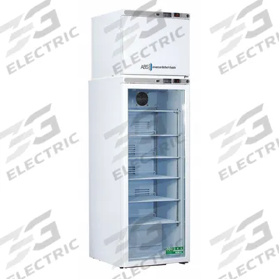 AMERICAN BIOTECH SUPPLY Refrigerator and Freezer: 10.5 cu ft Refrigerator Capacity, 2 Doors - General Purpose Lab Refrigerator-Freezers