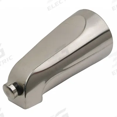 BRASSCRAFT Diverter Tub Spout: 1/2 in Connection Size, Slip-Fit Connection - Bathtub Spouts with Pull-Out Diverters