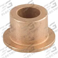 BUNTING BEARINGS Flanged Sleeve Bearing: Bronze, 1/4 in Bore, 3/8 in OD, 3/8 in Lg, 3 PK (MPN DPEF040606). Key specifications — Brand: BUNTING BEARINGS.