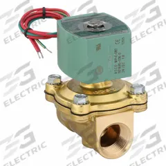 REDHAT Solenoid Valve: 2-Way, Normally Closed, 1 in Pipe Size, 24V DC, Watertight, High Flow (MPN 8210G054LF 24/DC). Key specifications — Pipe Size: 1 in; Voltage: 24V DC; Brand: REDHAT; Coil Enclosure: Watertight.