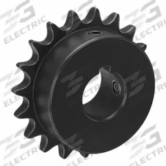 TSUBAKI Single Strand Sprocket: 40, For 1/2 in Chain Pitch, 1 in Bore Dia, 19 Teeth, Steel (MPN 40B19F-1). Key specifications — Brand: TSUBAKI.
