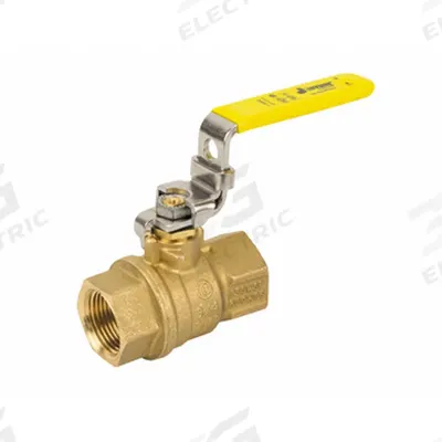 JOMAR VALVE Manual Two-Way Ball Valve: 1 1/2 in, Brass, Straight, Press x Press - Brass Ball Valves
