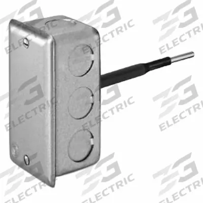 Siemens Temperature Sensor: Duct Mount, -40°F to 180°F, Steel, Single Measurement - Duct Temperature Sensors