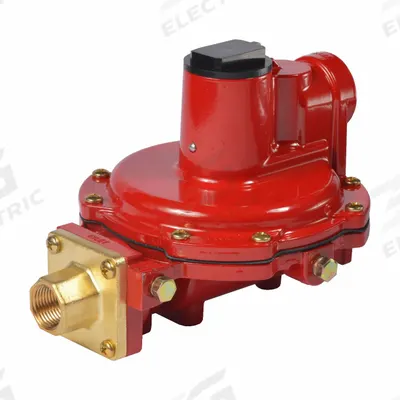 FISHER LPG Pressure Regulator: Lever-Acting Gas, 2,100,000 BtuH Gas Capacity, Aluminum - Lever-Acting Gas Pressure Regulators