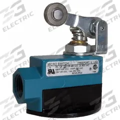 HONEYWELL Non Plug-In Limit Switch: Roller Arm Plunger, Metallic, BZV6 (MPN BZV6-2RQ2). Key specifications — Brand: HONEYWELL; Electrical Connection: Screw Terminals; Roller Material: Steel; Series: BZV6.