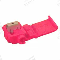3M Insulation Displacement Connector: 2 Ports, Red, 19 AWG – 16 AWG Run Size Range, 600 V (MPN 557-BULK). Key specifications — attr1308123: 3M; attr1351571: No.