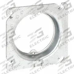 RACO Plaster Ring: Open/Raised, 3/4 in Raised Ht, Steel, 4 in Overall Lg, 4 in Overall Wd (MPN 759). Key specifications — Brand: RACO; Material: Steel; Cover Design: Open/Raised.