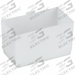 APPROVED VENDOR Bin Cups: 2 3/4 in x 5 in x 3 in, Not Electrostatic Discharge Conductive, Clear (MPN 30102BLANK). Key specifications — ESD Conductive: Not Electrostatic Discharge Conductive; Compatible Grainger Part Number: 5W848; Color: Clear; Material: Plastic; Compatible Manufacturer Model Number: 30184; For Bin Type: Shelf Bin; Brand: APPROVED VENDOR.
