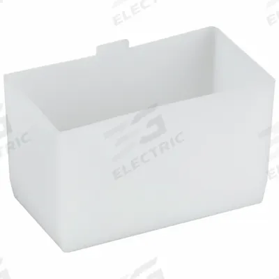 APPROVED VENDOR Bin Cups: 2 3/4 in x 5 in x 3 in, Not Electrostatic Discharge Conductive - Shelf Bin Cups