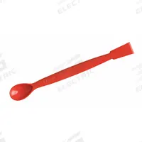 Spatula: Double Ended Spatula & Spoon, Non-Sterile, Polyamide, 7 1/8 in Overall Lg, Uncoated, Red (MPN 391925-0003). Key specifications — Product Type: Double Ended Spatula & Spoon; Standards: NSF/ANSI Standard 51; Brand: APPROVED VENDOR; Coating: Uncoated; Color: Red.