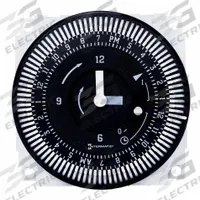 INTERMATIC Electromechanical Timer: 24 hr, SPDT, 24V AC, 48 On/Off Cycles - Max, Mechanical (MPN FM1STUZH-24U). Key specifications — Mounting Style: Panel; Brand: INTERMATIC.