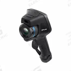FLIR Infrared Camera: 24° x 18°/42° x 32°, SD Card/USB/Wireless, 640 x 480, Exx, 30 Hz Frame Rate (MPN FLIR E86 DFOV 42 + 24). Key specifications — Focus Method: Manual; Manufacturer Part Number: FLIR E86 DFOV 42 + 24; Brand: FLIR; Field of View: 42° x 32°; Intrinsic Safety: Not Specified Intrinsically Safe; Lens Angles Included: 14°; 24°; 42°.