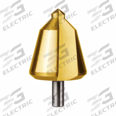RUKO TOOLS Tube and Sheet Drill: 40 mm to 61 mm, TiN-Coated HSS - High-Speed Steel Tube & Sheet Drill Bits