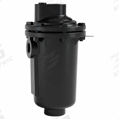 ARMSTRONG INTERNATIONAL Air Vent: Angle/In-line, Top Port, 1/2 in FNPT, For Steam, Cast Iron Body - Angled-Connection Vertical-Discharge Air Vents