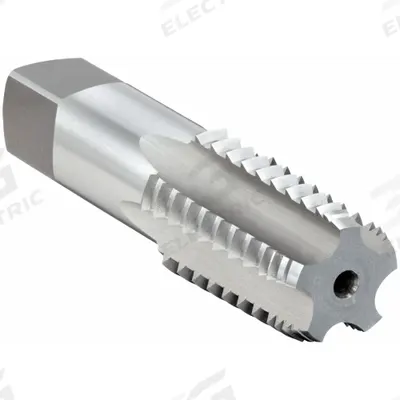OSG Pipe and Conduit Thread Tap: 3/8"-18 NPTF, 5 Flute, Interrupted Thread - Interrupted-Thread Pipe Taps