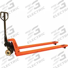 APPROVED VENDOR Pallet Jack: 4,400 lb, 78 in L x 27 in W Fork Dim, 27 in, 15 in, Long Fork, Steel (MPN 273519). Key specifications — Brand: APPROVED VENDOR; Width Between Forks: 15 in.