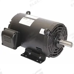 WEG General Purpose Motor: Rigid Base Mount, Open Drip Proof, 2 hp, 575V AC, 1,740 RPM (MPN 00218OT3H145T-S). Key specifications — Brand: WEG; Nameplate Voltage @ 60 Hz: 575V AC; Full Load Current @ 60 Hz: 2.15 A; Nameplate RPM @ 60 Hz: 1,740 RPM; Motor Enclosure: ODP.