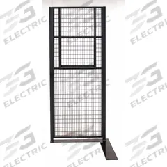 WIRECRAFTERS Service Window Panel: 12 ft H x 4 ft W x 1 1/4 in D, Gray, Powder-Coated (MPN SW4812). Key specifications — Finish: Powder-Coated; Material: Steel; Includes Mounting Hardware: No; Brand: WIRECRAFTERS.