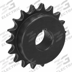 TSUBAKI Single Strand Sprocket: 50, For 5/8 in Chain Pitch, 1 1/8 in Bore Dia, 18 Teeth, Steel (MPN 50B18F-1B). Key specifications — Brand: TSUBAKI.