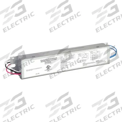 APPROVED VENDOR CFL Ballast: 120 to 277V AC, 1/2 Lamps Supported, 40 W Bulb Watt - Instant Start Electronic Fluorescent Ballasts