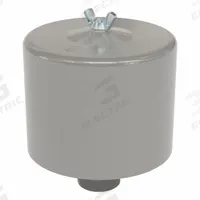 SOLBERG Filter Silencer: 1 1/4 in Inlet Size, 70 scfm, 6.63 in Overall Ht, 6 in Outside Dia, Paper (MPN F-18P-125). Key specifications — attr60071: F-18P-125; attr60074: SOLBERG.