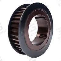 APPROVED VENDOR Timing Belt Pulley: Modified Curvilinear, Bushed, For GT Timing Belt Section (MPN 67-14MX37-3525). Key specifications — Brand: APPROVED VENDOR; Finish: Black Oxide; For Belt Series: Polychain® GT® Carbon™; For Bushing Size: 3525.