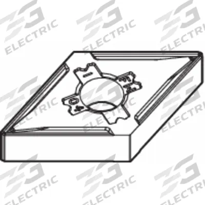 WIDIA Diamond Turning Insert: DNMG332FW - Diamond Indexable Turning Inserts