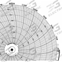 HONEYWELL Circular Paper Chart: Honeywell, 10°C to 340°C, BN 24001660-057, Honeywell, 100 PK. Key specifications — Compatible with Manufacturer Model Number: DR 4200 GP/EV; Brand: HONEYWELL; Units Measured: Temperature °C.