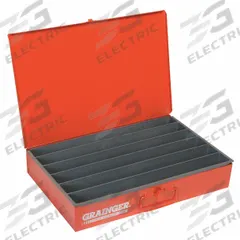 Compartment Drawer: 18 3/8 in x 12 1/2 in x 3 1/8 in, 3 1/16 in x 17 1/2 in x 1 7/8 in, 0 Dividers (MPN 125-17-S1158). Key specifications — Color: Red; Compartment HxWxD: 3 in x 17-1/2 in x 1-7/8 in; Number of Compartments: 6; Removable Dividers: No; Compatible Manufacturer Model Number: 303-95-D952; Brand: DURHAM MFG.