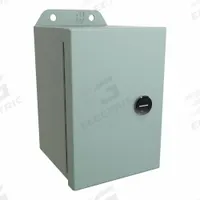 HAMMOND Electrical Enclosure: Steel, 6 in x 4 in x 4 in, NEMA 12/13/3R/4, w/Panel, Solid Cover (MPN EJ644). Key specifications — Closure Method: Latches; Brand: HAMMOND; Knockouts: Not Included.