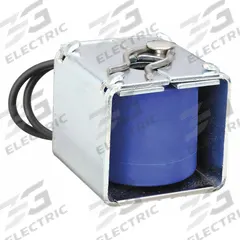 DAYTON Solenoid Valve Coil: F, 120V AC, 17 W Watt, 18" Leads (MPN 011211). Key specifications — Voltage: 120V AC; Electrical Connections: 18" Leads.