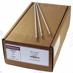 WESTWARD Stick Electrode: Carbon Steel, E6011, 3/16 in x 14 in, 50 lb (MPN 20YD08). Key specifications — Brand: WESTWARD; Tensile Strength (As Welded): 60 ksi; Yield Strength (As Welded): 48 ksi.