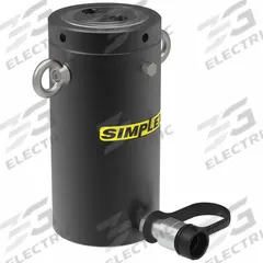 SIMPLEX Lock Nut Hydraulic Ram: 55 ton Nominal Capacity, 6 in Nominal Stroke Lg, 10.99 sq in, RCL (MPN RCL506). Key specifications — attr1108313: RCL; attr96792: 10.99 sq in; attr98878: SIMPLEX.