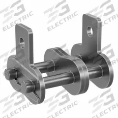 TSUBAKI Attachment Link: For Std Roller Chains, SK-1, 80, Double Strand, 1 in Pitch, Steel, Plain (MPN 80-2SK1CL). Key specifications — attr305132: Attachment; attr305112: TSUBAKI.