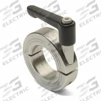 RULAND MANUFACTURING Quick Clamping Shaft Collar: 2 7/16 in Bore Dia, Round, 303, Stainless Steel (MPN LV-MCL-39E-SS). Key specifications — attr921855: Black; attr921844: Bright; attr921839: RULAND MANUFACTURING.